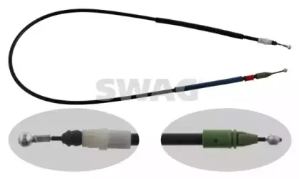 60 93 3168 SWAG Трос, стояночная тормозная система